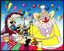 Granada 6 Yuan-Mickey Mouse and Tang Old Duck Sheetlet New 1