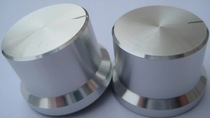 Amplifier knob Volume knob Potentiometer knob Aluminum knob 30X20 Silver with cap type