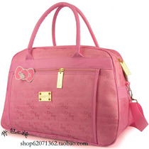 Japan-ROK Fashion Hello Kitty Large Capacity Tourist Bag Cute Kitten Lady Luggage Bag Bag Can Cross