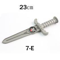 Equipment weapon props Childrens Day show Pirate Party plastic toy small dagger Cosplay jewelry short knife