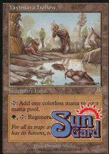 MTG 万智牌 日文 亚维马雅空心林 天命之战 地