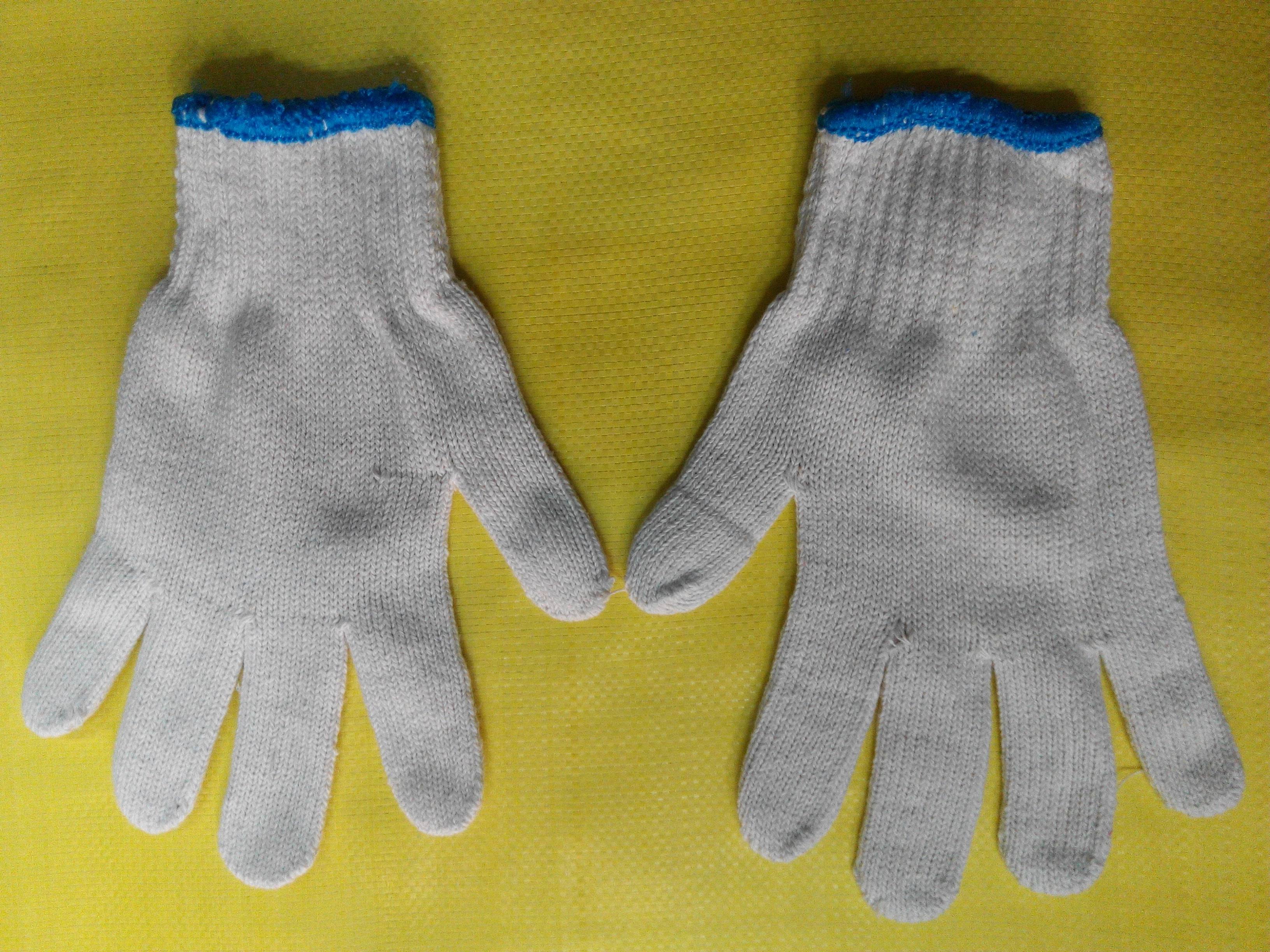 厂家直批500克-600克线手套棉纱手套线手套劳保细纱手套耐磨