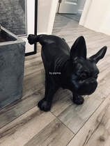 Fart Mom Home Ornaments Window Display Props Childrens Photography Props Modern PeeIng Bulldog Gift