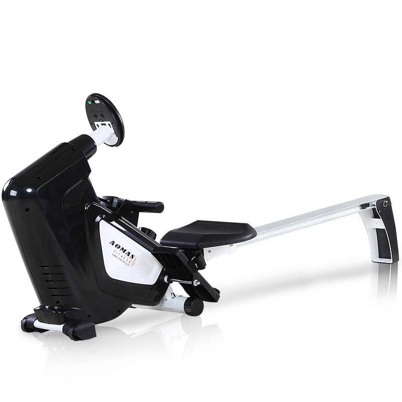 aomas澳玛仕纸牌屋划船机家用磁控划船器室内折叠收腹健身器材