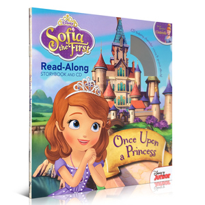 英文绘本Sofia the First Once Upon a Princess
