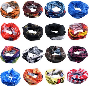 户外运动百搭骑行无缝百变魔术头巾男女骑行防风防晒围脖围巾头巾