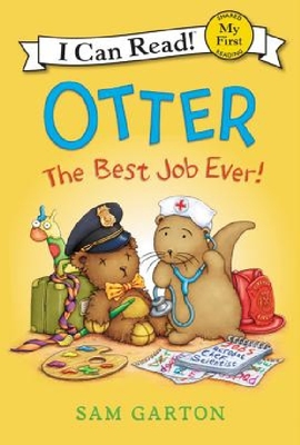 英文原版 分级读物 小水獭 otter: the best job ever!