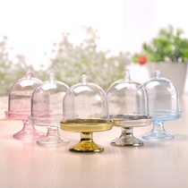 Tray transparent plastic box creative baby candy box full moon wine festival childrens party candy box