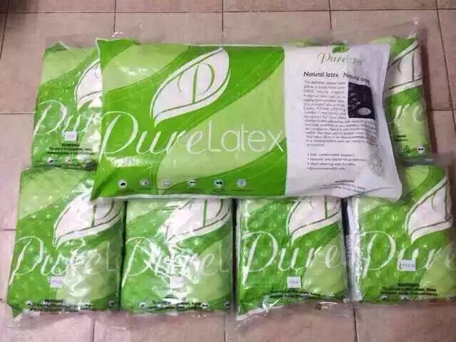 pure latex Thailand 100% natural latex pillow-Taobao