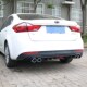 16-17 KIA K3 후면 립 16-18 KIA K3 Four-Out 배기 배기 후면 서라운드 후면 서라운드에 적합합니다. 16-17 KIA K3 후면 립 16-18 KIA K3 Four-Out 배기 배기 후면 서라운드 후면 서라운드에 적합합니다.