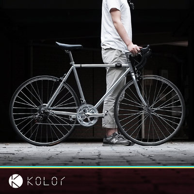 包邮kolor公路自行车公路车变速城市自行车7速14速学生男女复古车_不