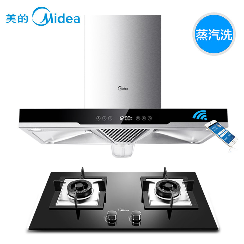 美的抽油烟机燃气灶dt570rq535b_美的灶具_太平洋家居网产品库