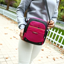 Mens single shoulder bag slanted satchel for leisure sports small bag of oxford cloth waterproof Nilong Girl bag Outdoor travel backpack