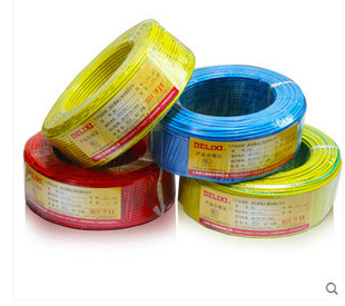 5平方铜芯线bv单芯单股硬线100米铜线电线 电线电缆