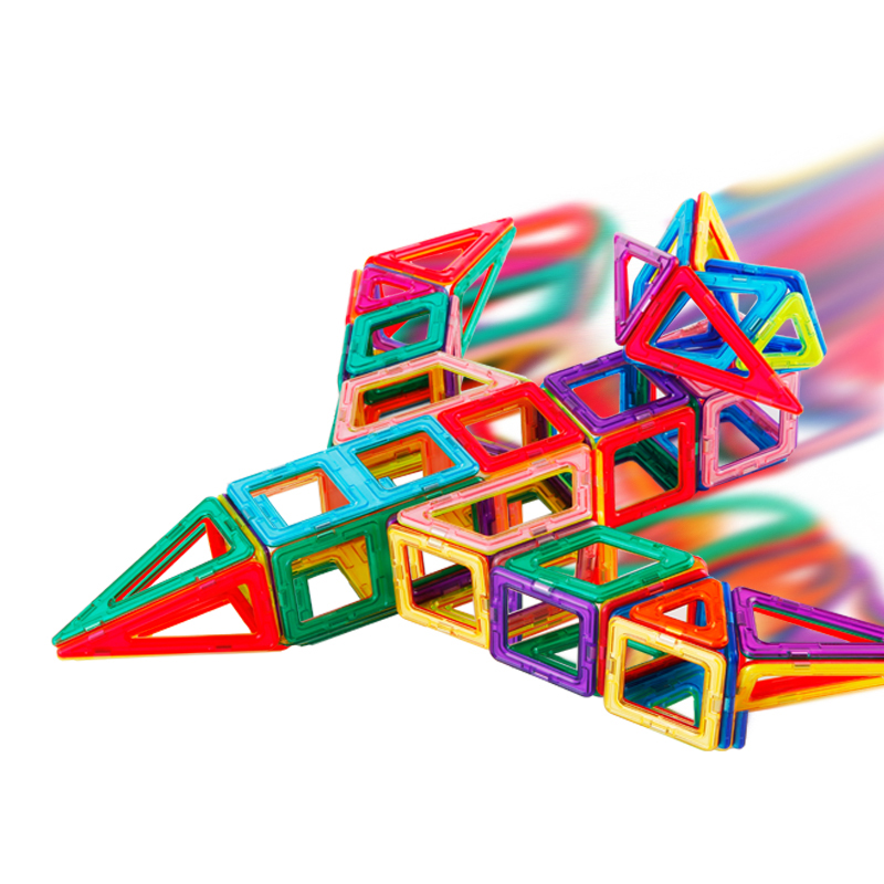三鑫磁力片散片积木百变提拉磁性积木磁铁拼装建构片益智儿童玩具产品展示图3