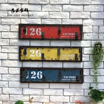 Industrial wind adhesive hook clothes hook KTV room wall hangers Wall clothes hanging wall door hangers wall decoration free of holes