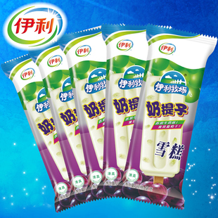 伊利牧场奶提子雪糕5支冷饮非冰淇淋