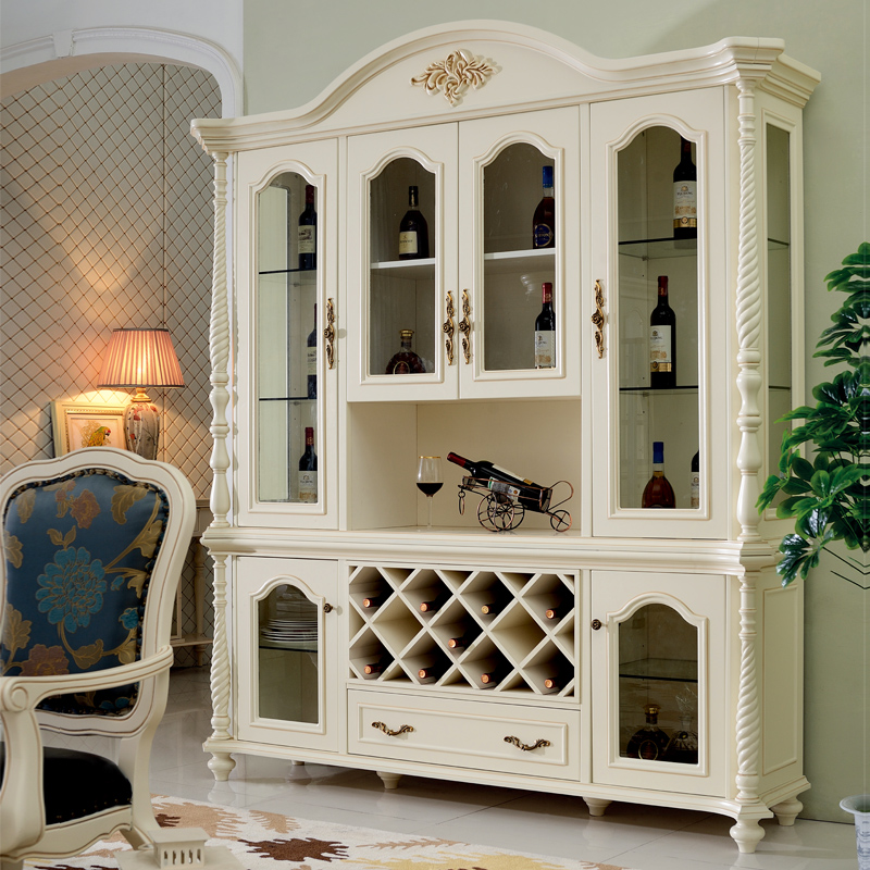 爱尚妮私简美田园家具品质木四门酒柜802