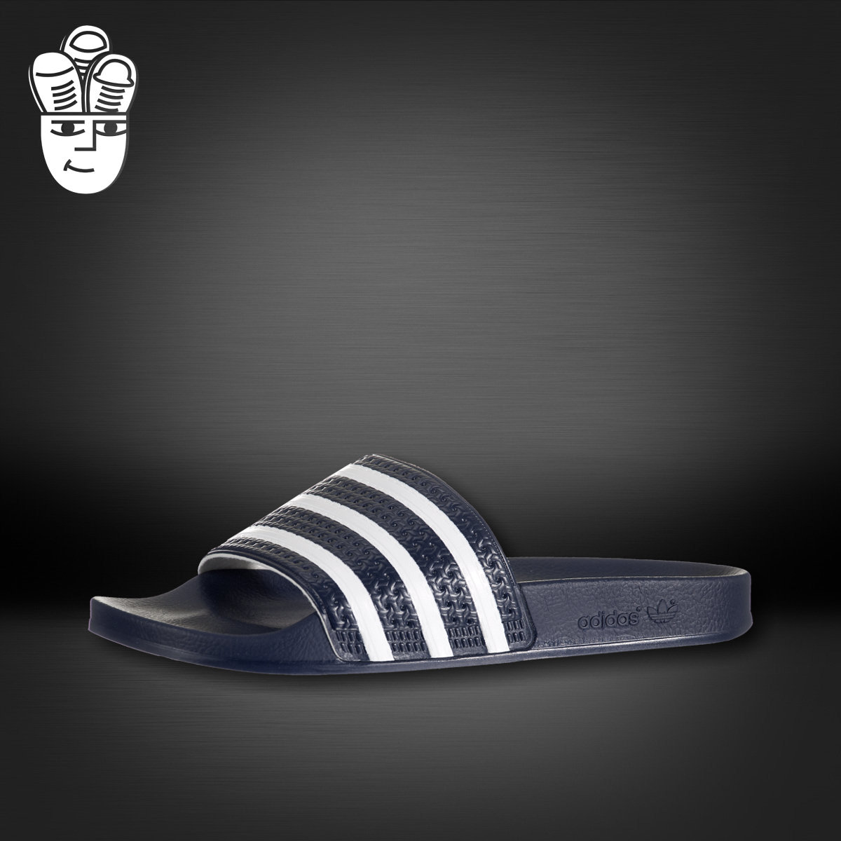 阿迪达斯adidasadilette三叶草软底舒适拖鞋280647