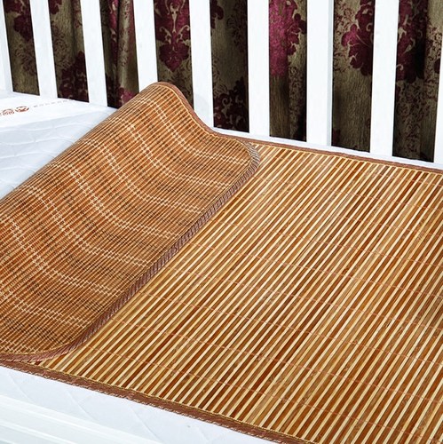 幼儿园凉席学生儿童床竹席婴儿床竹凉席宝宝摇篮竹席30/45/65/80_7折