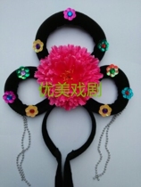 Drama Stage Ancient Costume Show Lady Fairy Head Accessories Girl Head Accessories Hair Stirrup Guffa Dance Performance Headwear