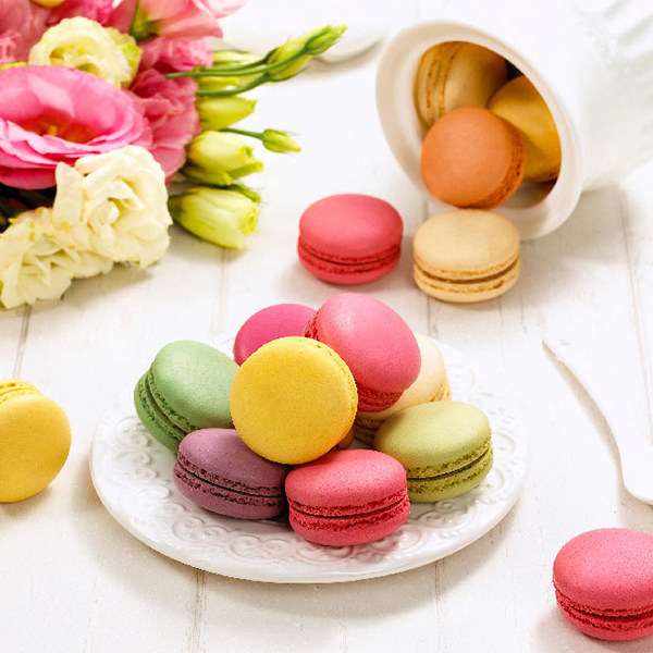 莫点法式马卡龙甜点礼盒装12枚蛋糕点西式甜品早餐零食点心小面包