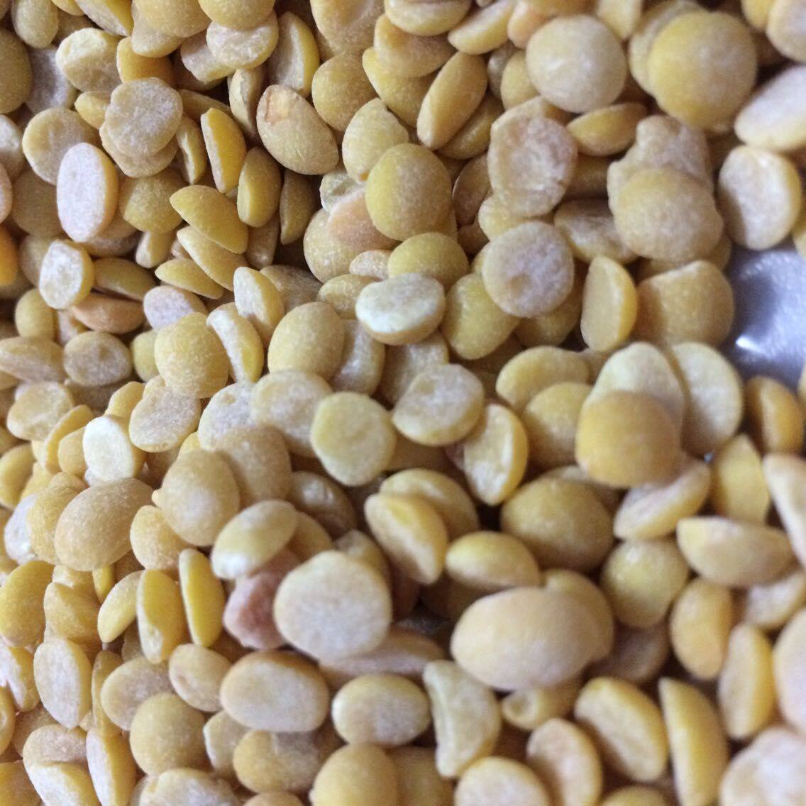 天贝大豆脱皮黄大豆 黄大豆瓣1kg 天贝去皮黄豆瓣十公斤包邮厂家