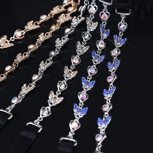 奢华水钻 夏<em>韩国胸罩带子</em> 隐形文胸带 内衣配件