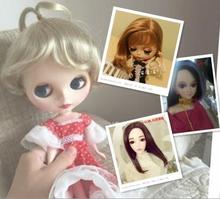 1 / 3 BJD Парик SD Кукла Котенок Барби Фея Шляпа Dod Blythe