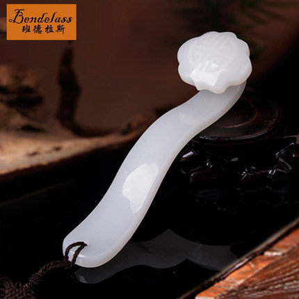 [班德拉斯旗舰店摆件]班德拉斯天然玉石玉如意摆件 高端家居月销量0件仅售5292元