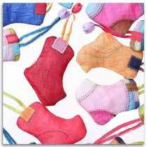 Korean fabric cute key bag car key protective cover pull-out key bag hemp xsp1054b