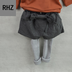 RHZ童装 韩国代购夹棉<em>加厚</em>秋冬季<em>短裤儿童</em>靴