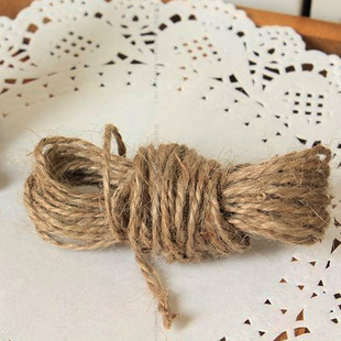 摄影道具3米长麻绳3股编织麻线文艺范相片背景墙捆绑缠绕用绳子