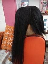 Drama wig headgear head tototou woman ghost hair hair hair hair prisoner horror hair decoration stage performance props