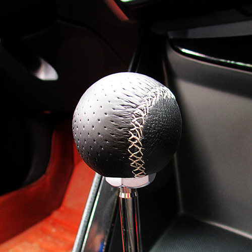 原装正品日本razo真皮排挡头波棍头换挡头汽车排挡杆手球ra128_7折