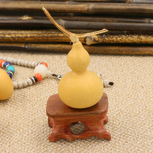 新货带龙头美国天然小葫芦摆件把玩葫芦文玩葫