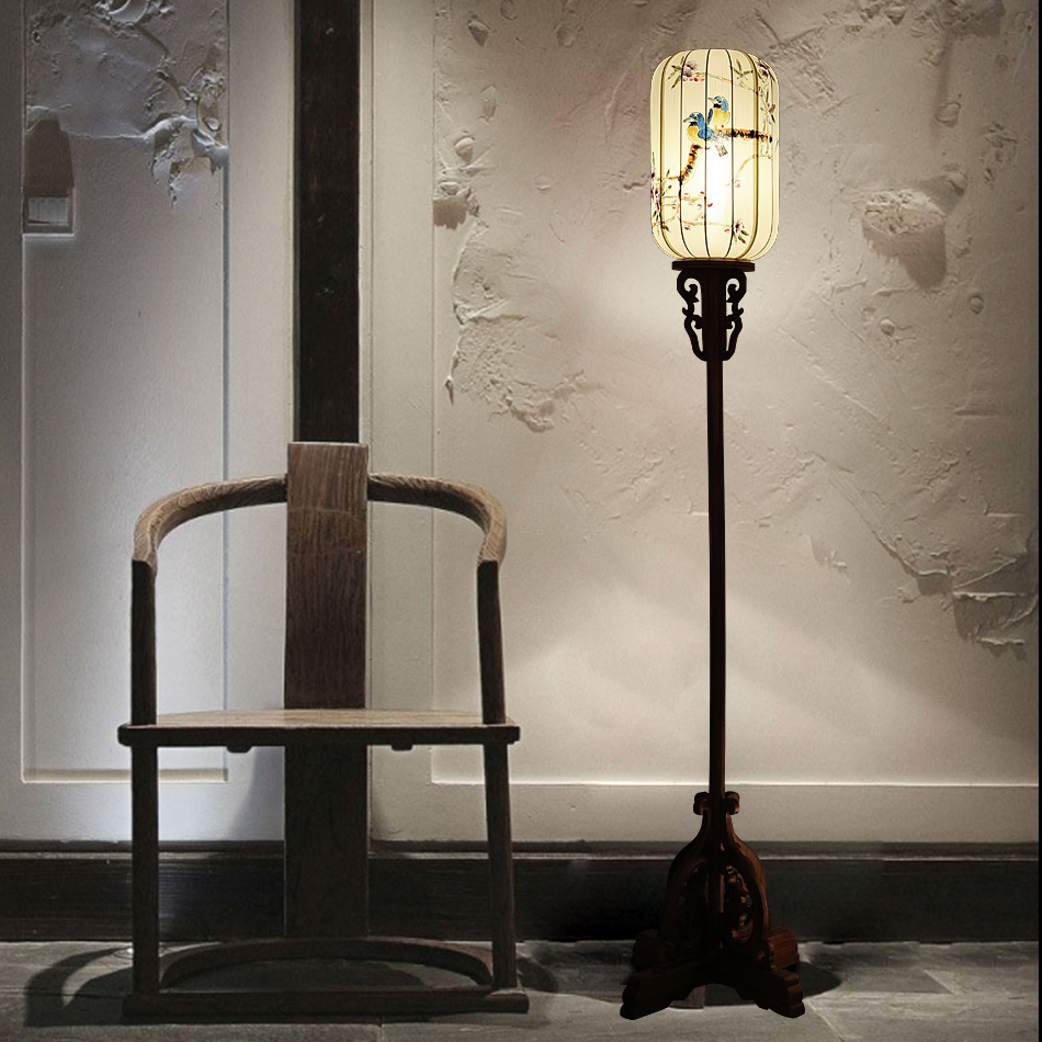 比月新中式落地灯3666