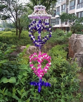 Shell windbell hanging decorated with sea snail Mediterranean customs natural European-style handmade to send men and women gifts