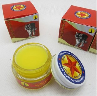 原装进口 越南原装进口军膏 越南军队专用 五角星红虎膏骨痛 3瓶包邮