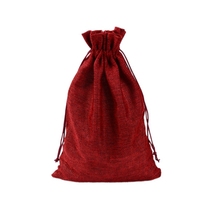 Factory direct sales linen bag 20x30 jewelry bundle pocket text play sachet drawstring bag linen bag custom