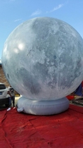 Customized 4 m inflatable Super Large Giant Moon Moon Air model Mid Autumn Festival set props square set