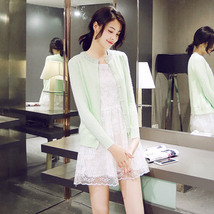 2015初秋浪漫宣言短款外搭外套<em>女秋韩</em>美丽代