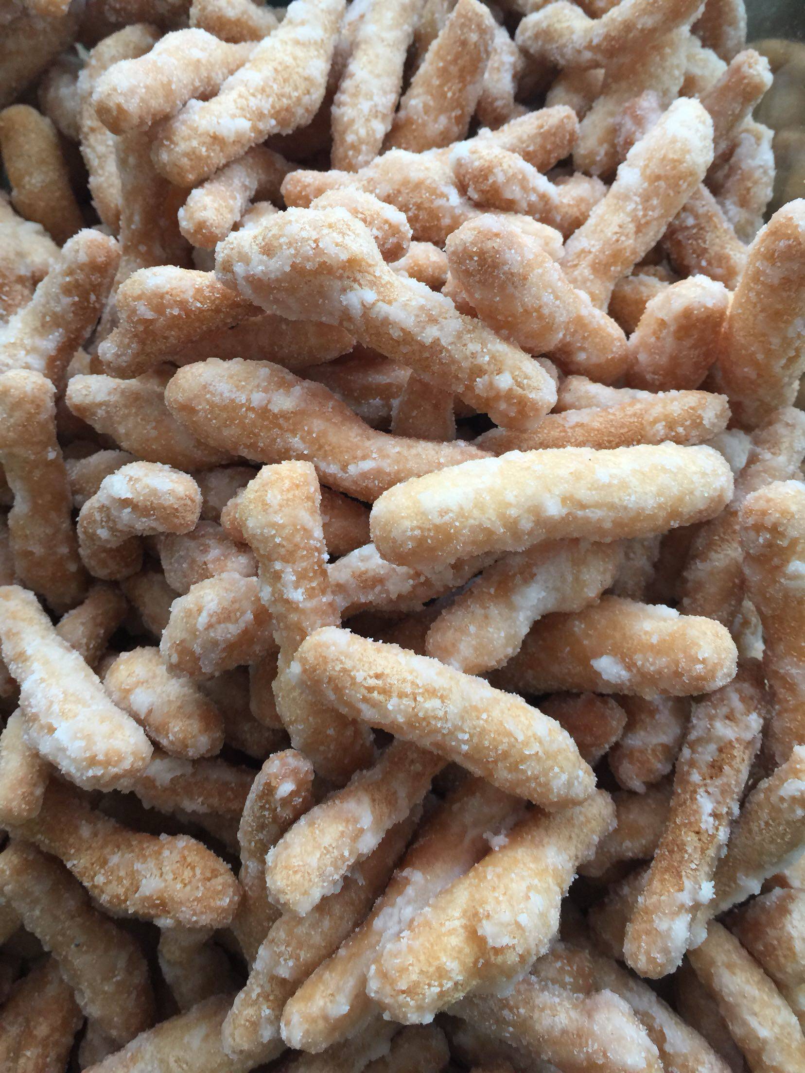 现做现卖正宗龙泉零食特产拉丝红糖麻花兰花根500克