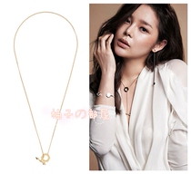 (Korean direct delivery) Park Shiyan same MZUU rivet pendant decorative necklace ~ 2 colors