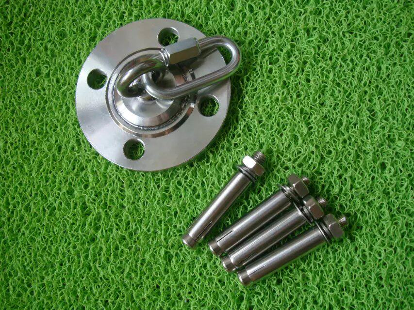 尚左不锈钢沙袋吊架钩子沙包家用多功能旋转吊式拳击配件天花板