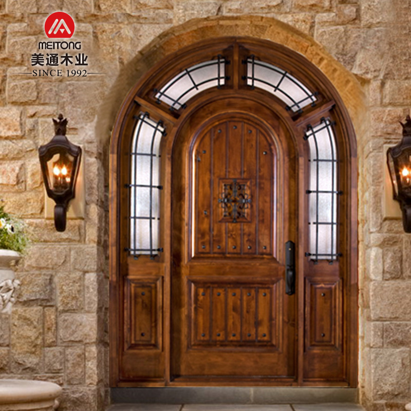 美通全实木门赤桦木美式门ka19rsl