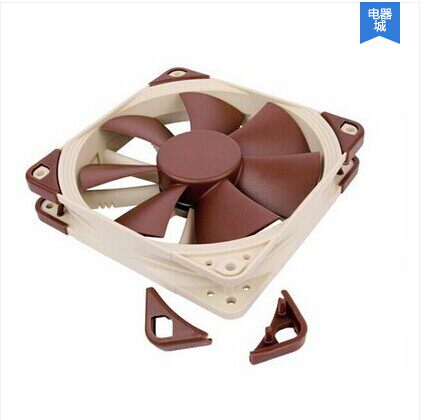 猫头鹰nf-f12 pwm智能温控 12cm机箱风扇 超静音ss0轴承