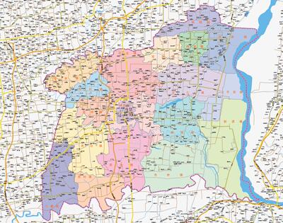 浙江开化县 龙游县 江山市 岱山县 玉环县 三门县 天台县地图矢量图片