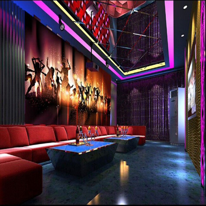 3d立体墙纸电视背景墙包厢主题壁画ktv墙纸酒吧壁纸