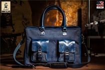 Sandast Chinas general American handmade Morpheus (Dream God) denim briefcase